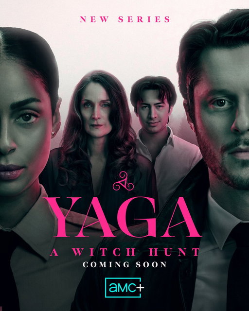 Not your grandmother’s Baba Yaga.
 
#YAGA, a new series starring Carrie-Anne Moss, Noah Reid, Clark Backo, and Hudson Williams, is coming soon to AMC+. 