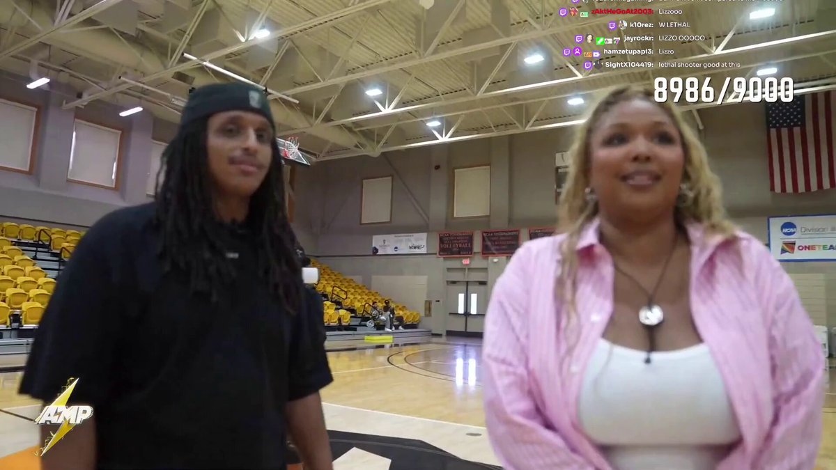 Lizzo says LeBron may pull up to Streamer University's basketball game tomorrow 👀

(h/t @yoxics) 