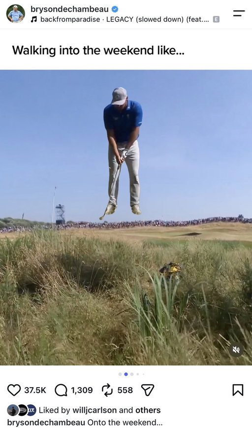 Bryson has chimed in on Instagram: 