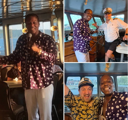 Tonight, the St. Croix River wasn't the only thing flowing... The laughter was too!
BIG thanks to Chris Maddock, Capt. David, and the incredible crowd aboard the Laff Boat in Hudson, Wisconsin.
If you weren't there... You missed one FANCY evening! 