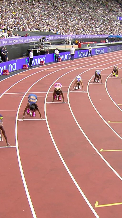 A CLASS OF HER OWN 🌟

Julien Alfred 🇱🇨 powers to a meeting record 21.66, taking complete control of the women's 200m.

#DiamondLeague 💎 #LondonDL 🇬🇧 