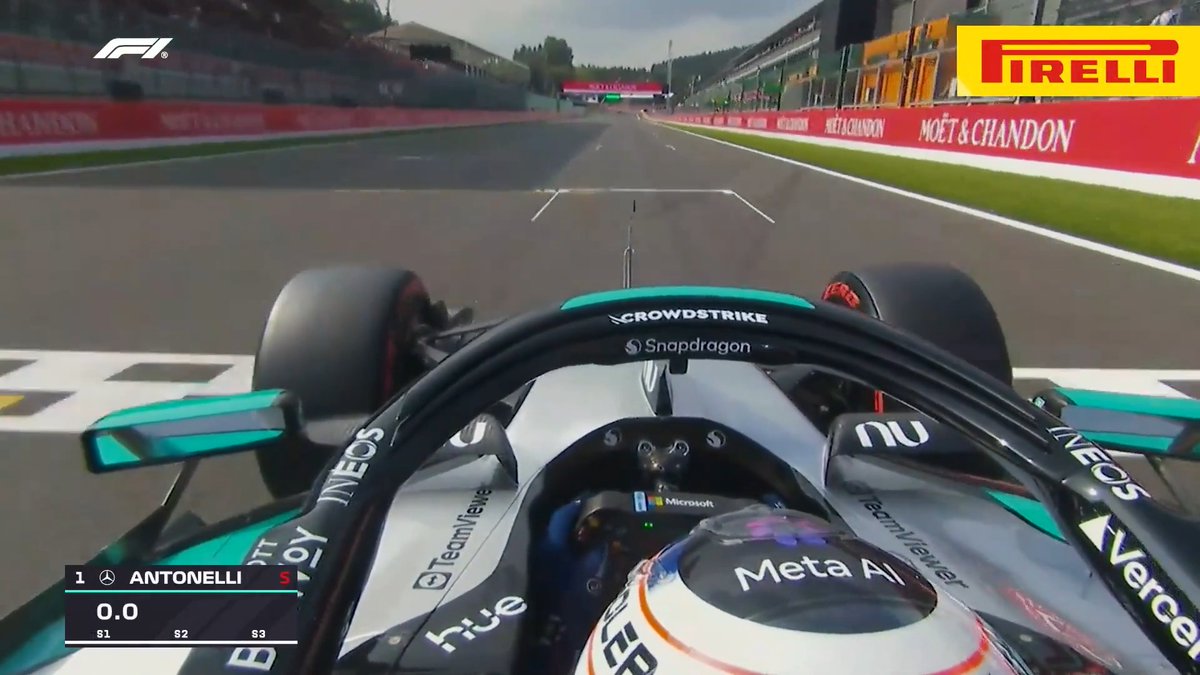 It’s the longest and most scenic track on the F1 calendar 🤩

Take in every high-speed twist and turn from Kimi Antonelli’s sensational pole lap around Spa ⏱️

#F1 #BelgianGP @pirellisport 