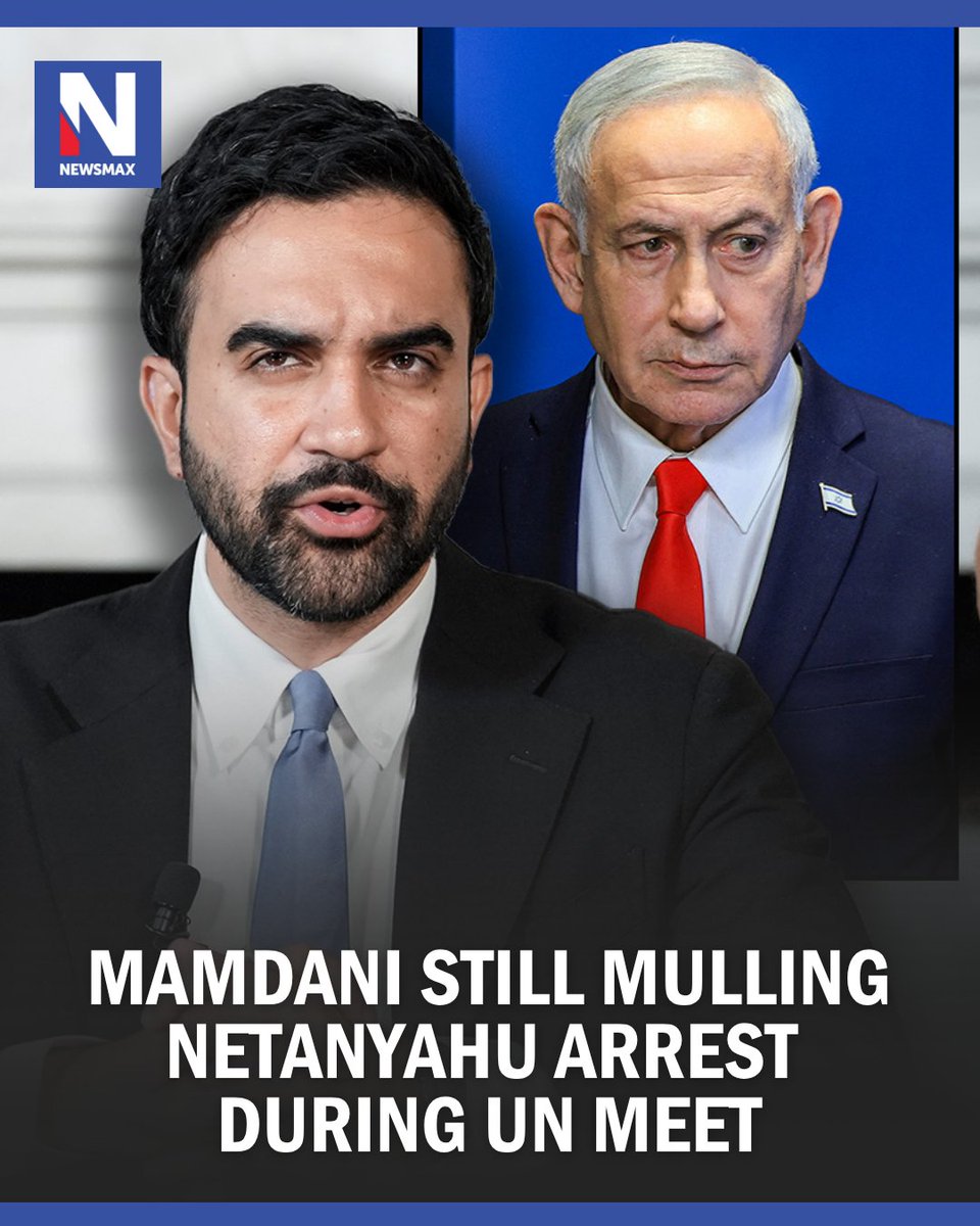 New York Mayor Zohran Mamdani is in talks over whether to try to arrest Israeli Prime Minister Benjamin Netanyahu during an upcoming United Nations summit, he said in an interview — prompting a sharp rebuke from Netanyahu's camp.

https://t.co/VPPjpBfCRa 