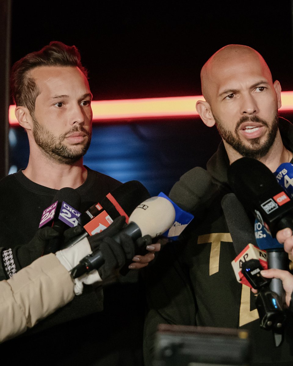 Andrew and Tristan Tate were arrested in Miami over a UK extradition request tied to alleged sexual offenses. 

The influencer brothers deny wrongdoing as legal proceedings move forward.

[via/ CNN] 