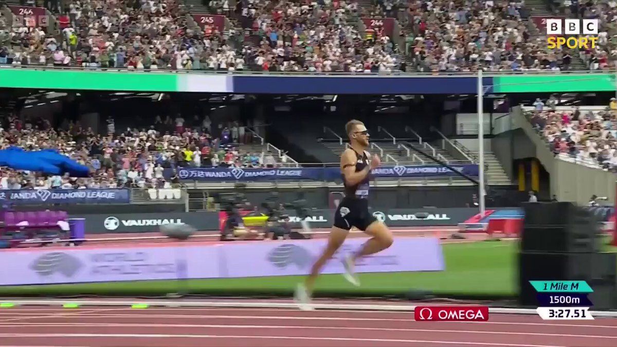 There’s a man out there in the world named Josh Kerr who ran the mile in 3:42 and broke a 27-year world record

That’s absolutely insane  