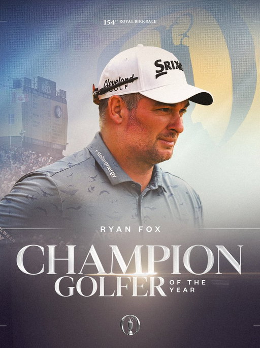 Champion Golfer of the Year. 