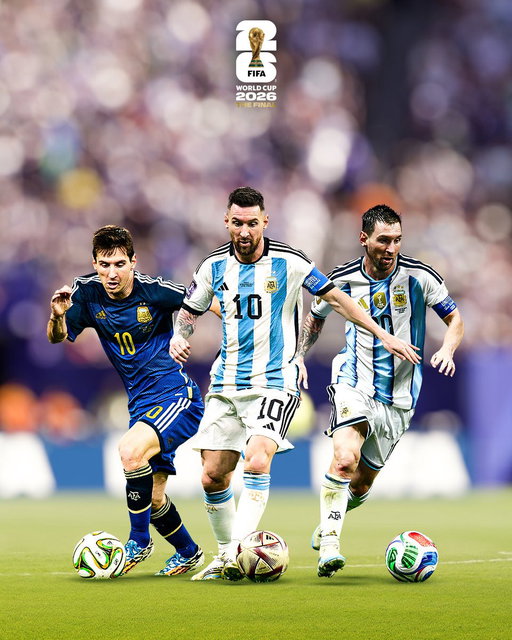 The first player to start in three @FIFAWorldCup Finals: Lionel Messi! 👏🇦🇷 
