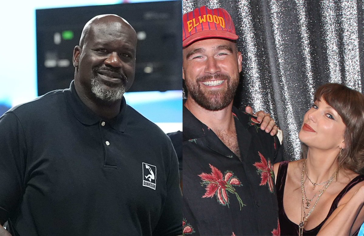 Shaq Says He Didn't Get an Invite to Taylor Swift and Travis Kelce's Wedding Details: https://t.co/EbtqiD6Vzl 