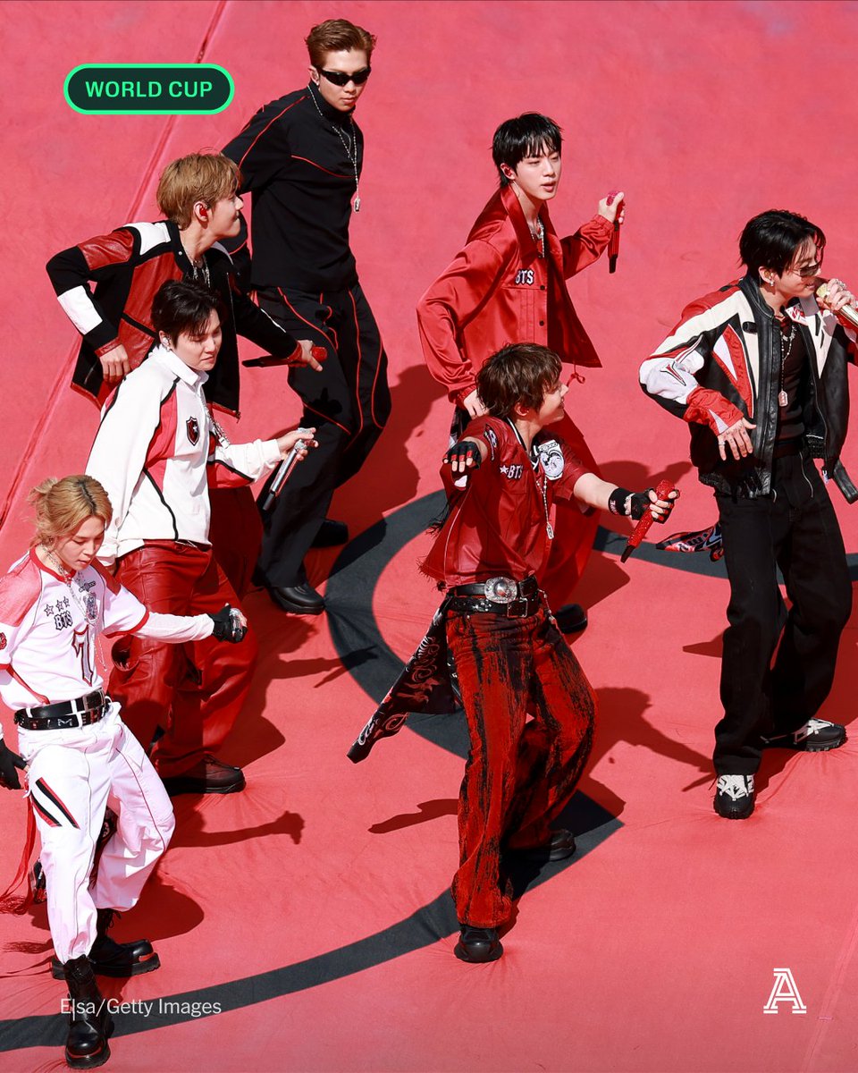 A DYNAMITE World Cup halftime show with BTS. 