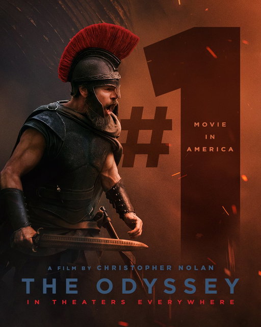 The Odyssey is the #1 Movie in America. Experience Christopher Nolan's The Odyssey in theaters everywhere. 