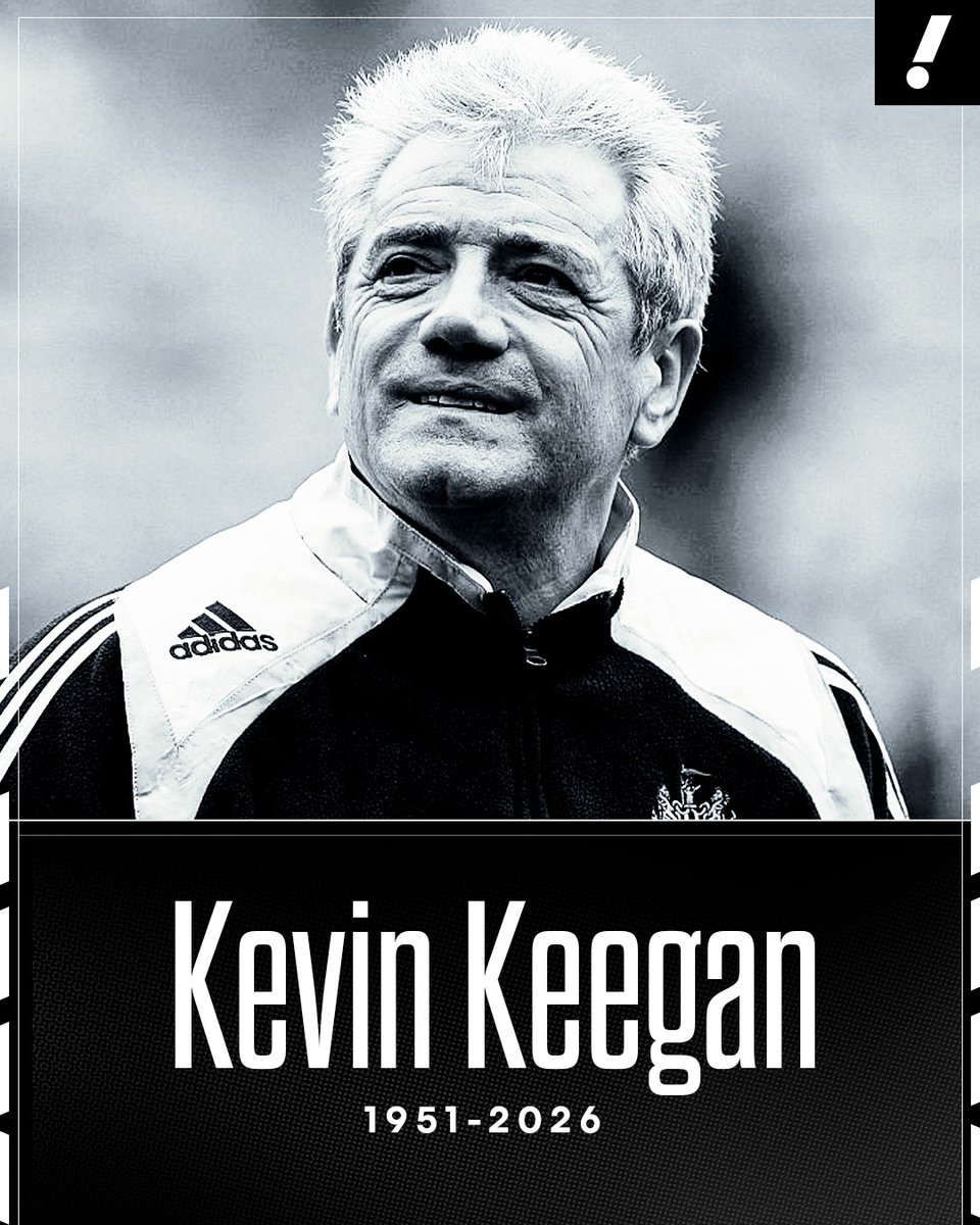 Former England player and manager Kevin Keegan died at age 75. 