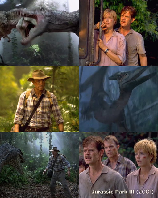 25 years of JP III. Raise your hand if you’d still go to a theme park with real dinosaurs 🙋
🎬 Jurassic Park III (2001) 