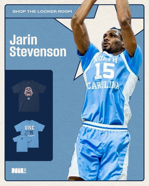 Still looking for your next Carolina tee?

Jarin Stevenson's collection has you covered. Shop now. 👀

https://nil.store/unc/unc-jarin-stevenson-15 