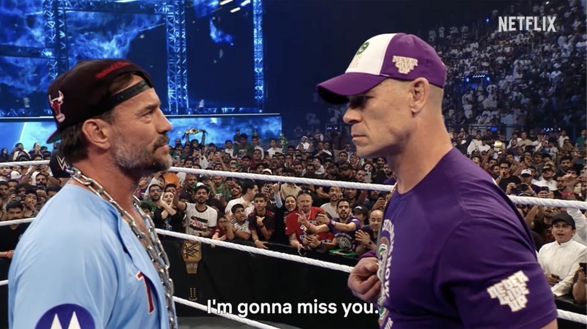 “Right in the middle of his moment, he gave me a very real, and authentic moment, and it was very special.” 

This moment between John Cena and CM Punk 🥺❤️

@WWE: UNREAL SEASON 3 DROPS TOMORROW. 