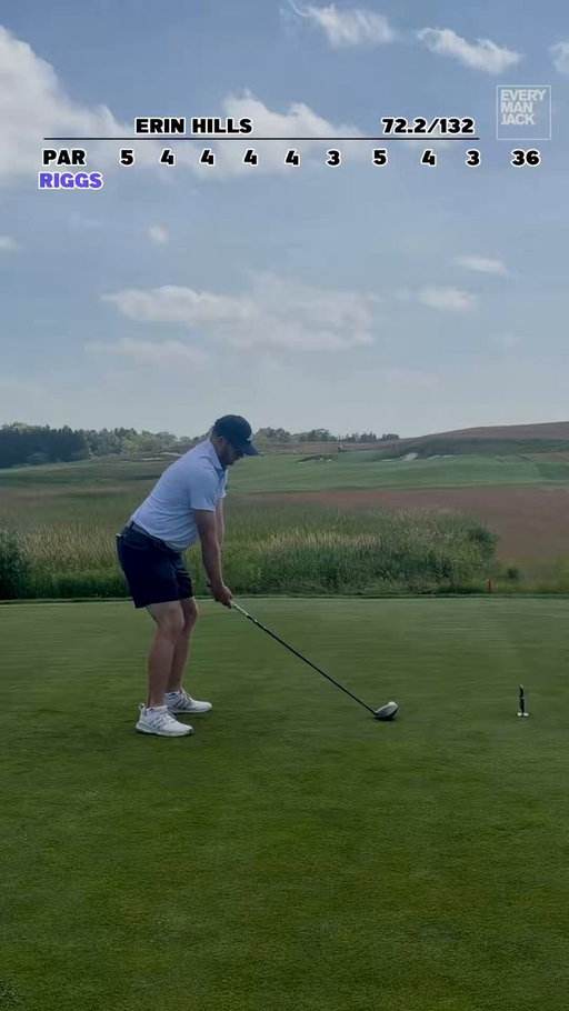 The front 9 (and an incredible hotdog) at Erin Hills with @RiggsBarstool 

Presented by @EveryManJack 