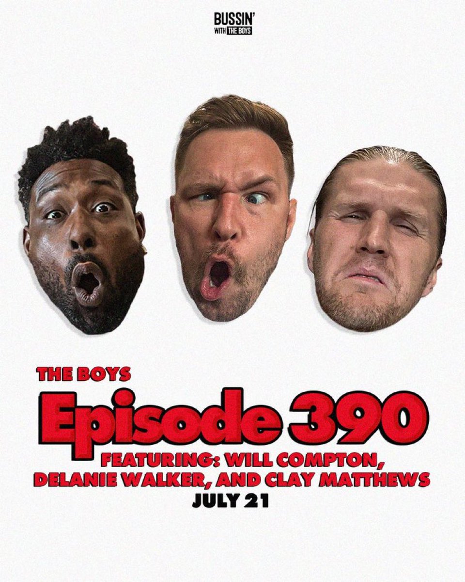 I was wondering why our graphics designer had me make this face

Love the Three Stooges

New episode of @BussinWTB out now!

(Sad to hear @ClayMatthews52 love what Tom Brady is doing)

Download: https://t.co/Yyp9TQsvHY 