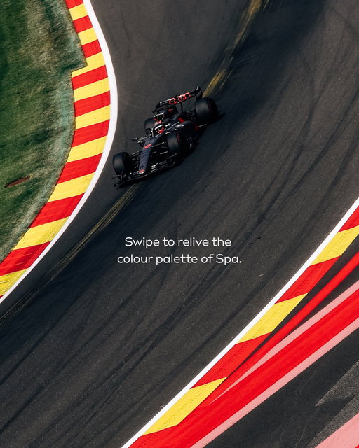 In Spa, where every colour moves a little faster. ✨ 