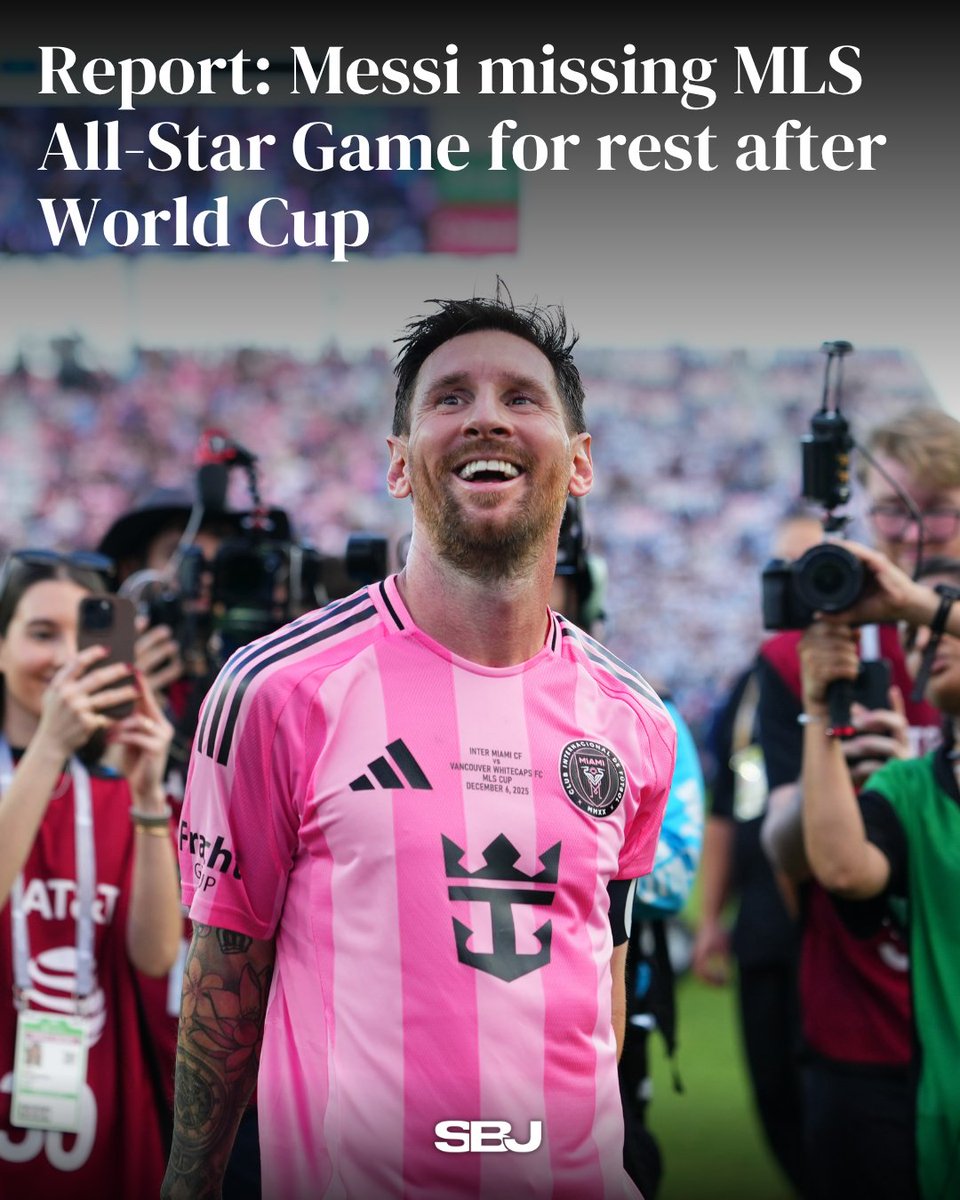 Lionel Messi and Rodrigo De Paul are expected to miss the MLS All-Star Game (July 29, Charlotte) as they take post-World Cup rest time, per ESPN. 

Both are confirmed out for Inter Miami's next two matches, with Miami telling MLS they're unavailable for All-Star weekend too. 

https://t.co/9owaSa0eEU
