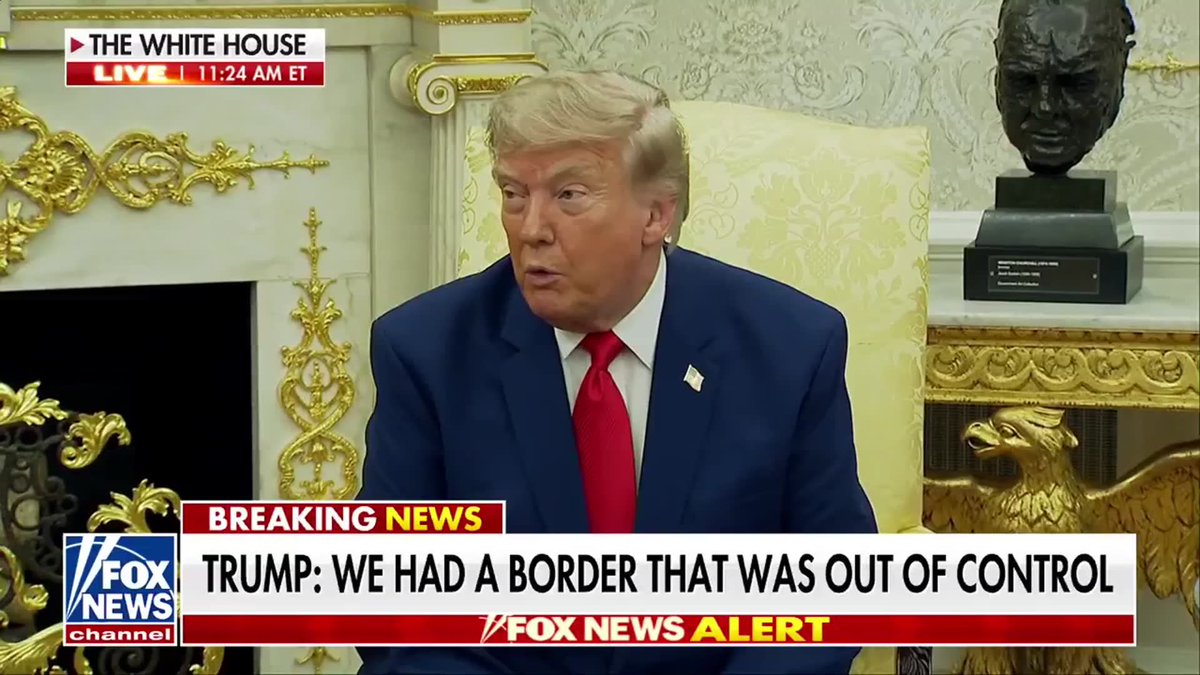JUST IN: President Trump acknowledges that Iranian forces "did slip something through in Jordan" before announcing he will travel to Dover Air Force Base to pay his respects to fallen U.S. service members killed by the regime's recent attacks.

"They did slip something through in Jordan. And if we had other operators, you know, it would have- would not have happened, unfortunately."
