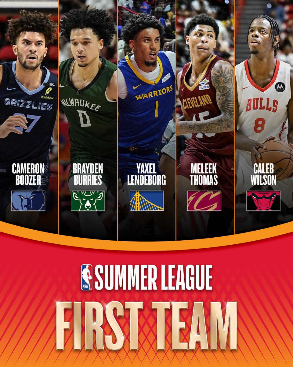 2026 All-Summer League First Team:

Cameron Boozer
Brayden Burries
Yaxel Lendeborg
Meleek Thomas
Caleb Wilson 