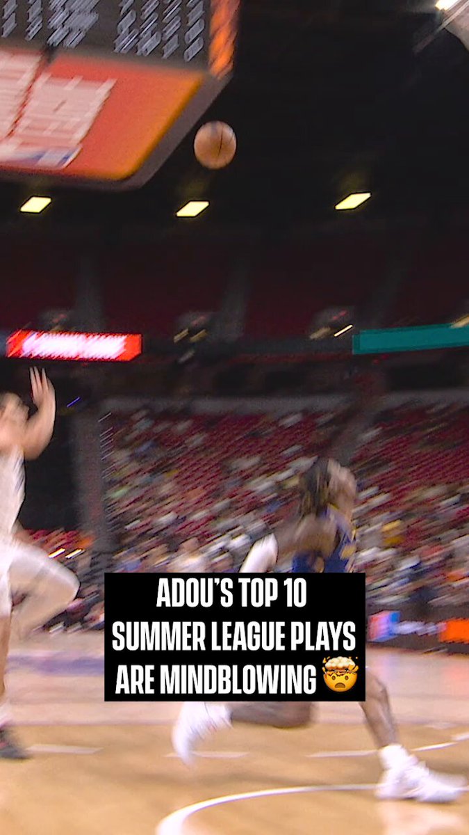 Each highlight keeps getting crazier -- Adou's Summer League tape is INSANE 🤯 