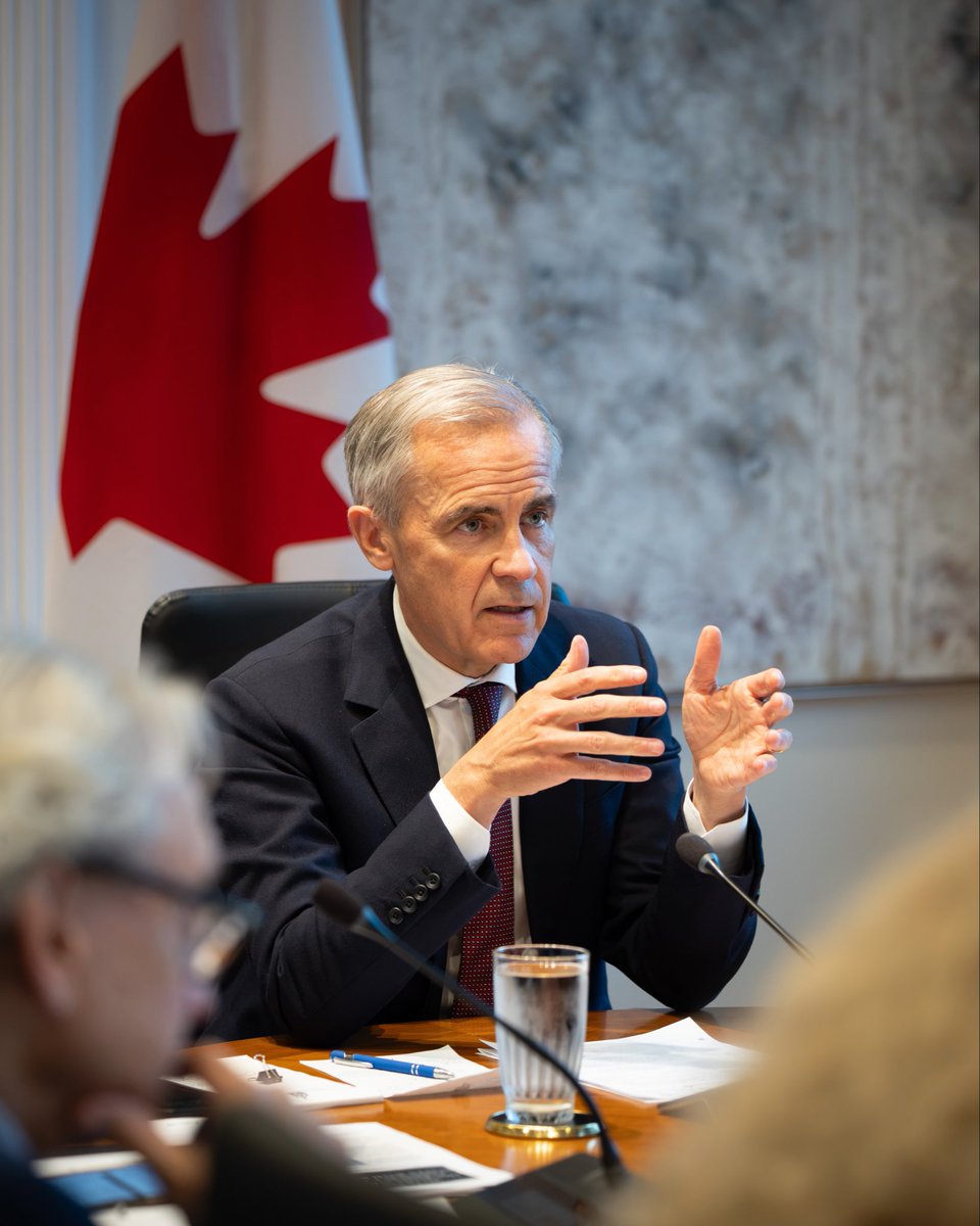 We are bigger, stronger, and more prosperous when we are united.
 
Today, I spoke with the Premiers to discuss the latest in a series of unilateral United States trade actions.
 
Canada will work relentlessly and take any measures necessary to build our strength at home and to support Canadian workers, farmers, businesses, and families.