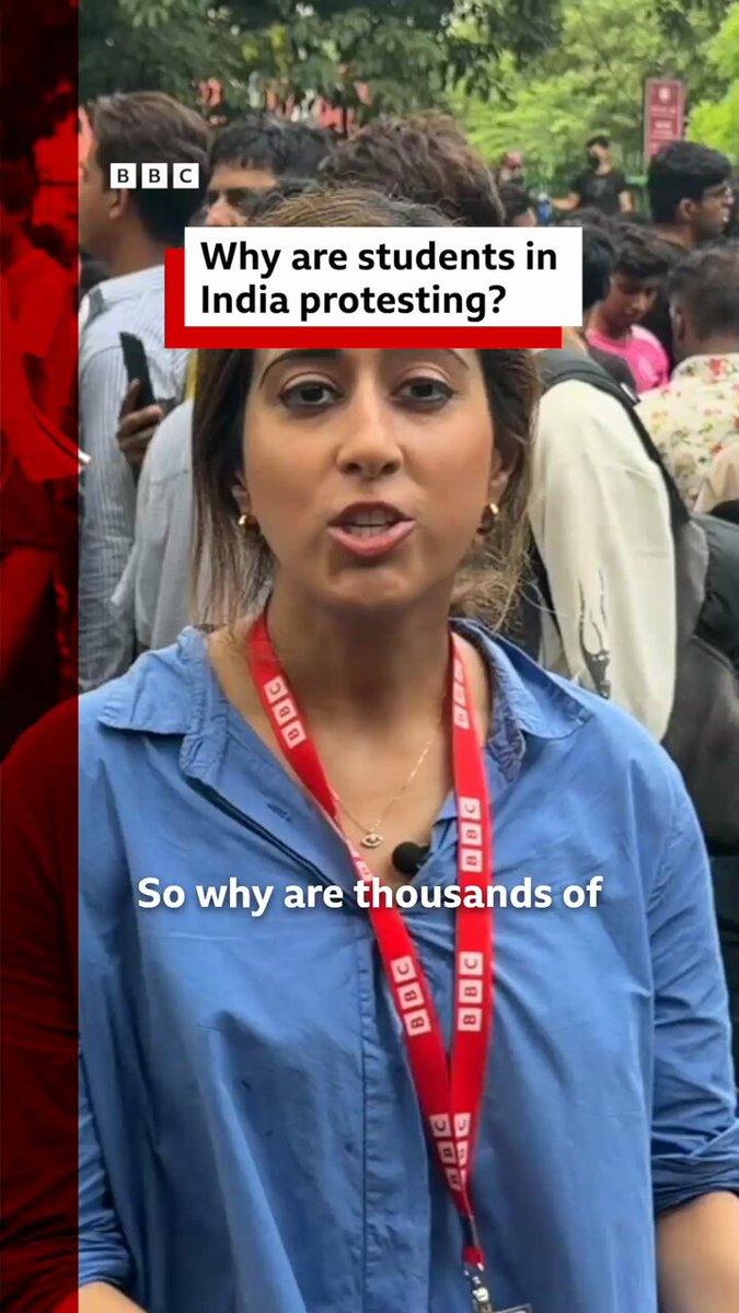In India, tens of thousands of Gen Z protesters have taken to the streets of the capital Delhi, calling for the resignation of the country's education minister. Read more: https://t.co/p1xH4wPPQ0 