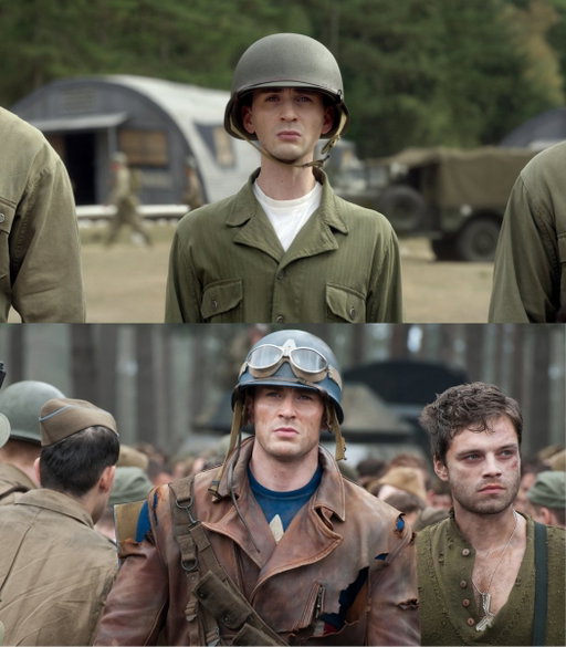 the humble beginnings of the first Avenger 