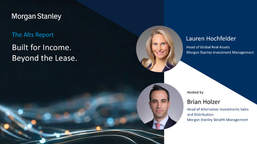 What are investors looking for in today’s commercial real estate market?

Watch the latest episode of The Alts Report featuring, Brian Holzer and Lauren Hochfelder, Head of Global Real Assets at Morgan Stanley Investment Management, as they explore triple net lease investing, long-term contractual income and what distinguishes this approach.