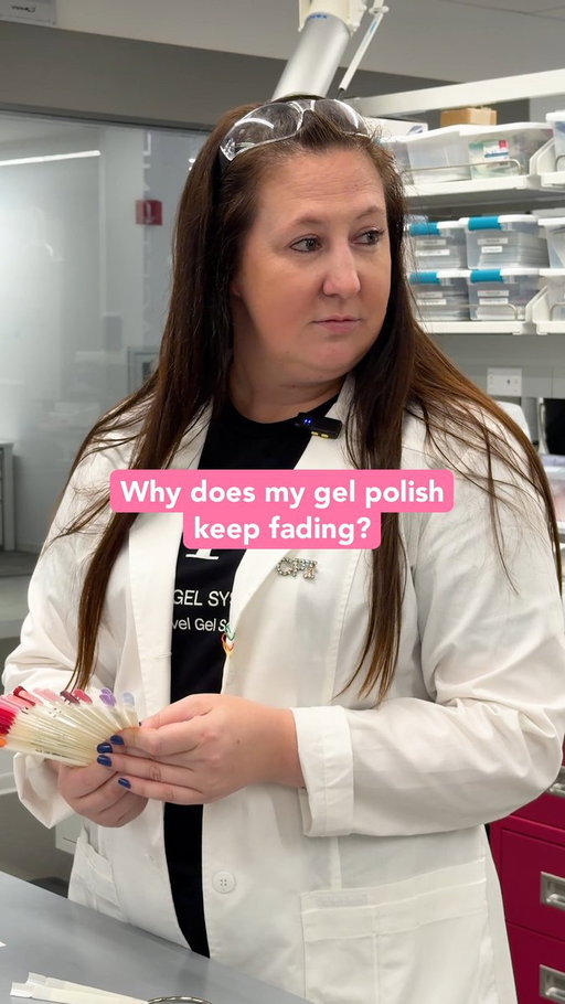 Fact: fading is a natural part of cosmetic pigments, especially with sun exposure. That's why we test our shades under extreme UV conditions to make sure color changes stays minimal. Victoria Briand, Director of Research &amp; Development at OPI, takes you behind the scenes. 