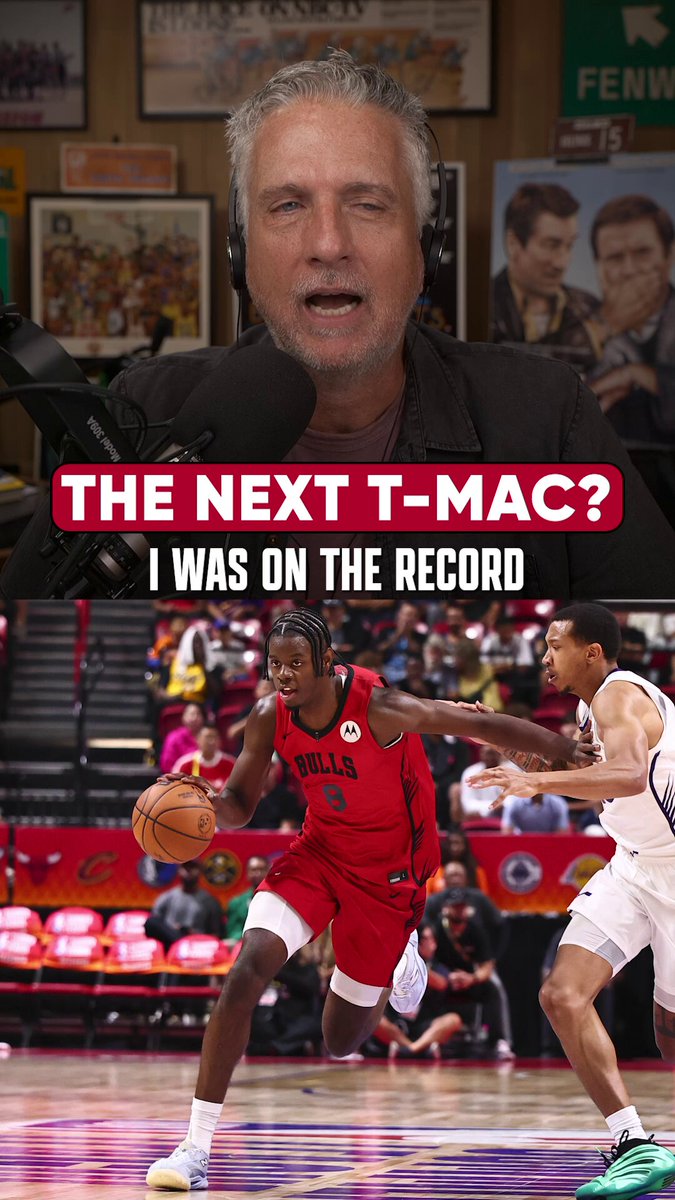 Is Caleb Wilson the next T-Mac? 👀

@BillSimmons can't contain his excitement for the Bulls rookie after his Summer League run. 