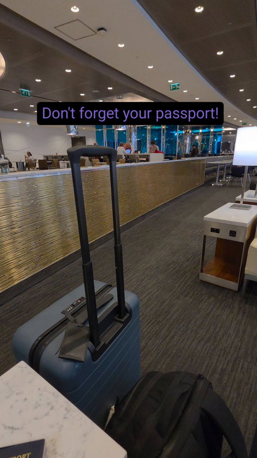 Don't forget your passport! #GalaxyZFold8 #Samsung #tech #GalaxyUnpacked 