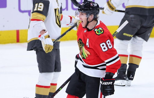 Did a quick Photoshop of Patty Kane in a Hawks jersey #Showtime 
