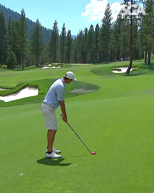 Scottie Scheffler. A hybrid from 256. 

What a moment from championship match of the 2013 U.S. Junior Amateur 🔥 