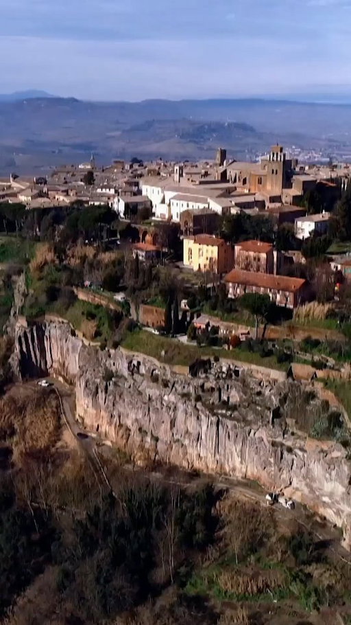 Mysterious tunnels EMERGE beneath Orvieto, Italy! 😲 #UndergroundMarvels 