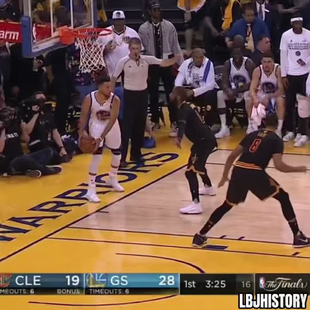 KD never goes to Golden State. There was NO HUMAN alive stopping LeBron from repeating.

🎥 @bronhistory  
