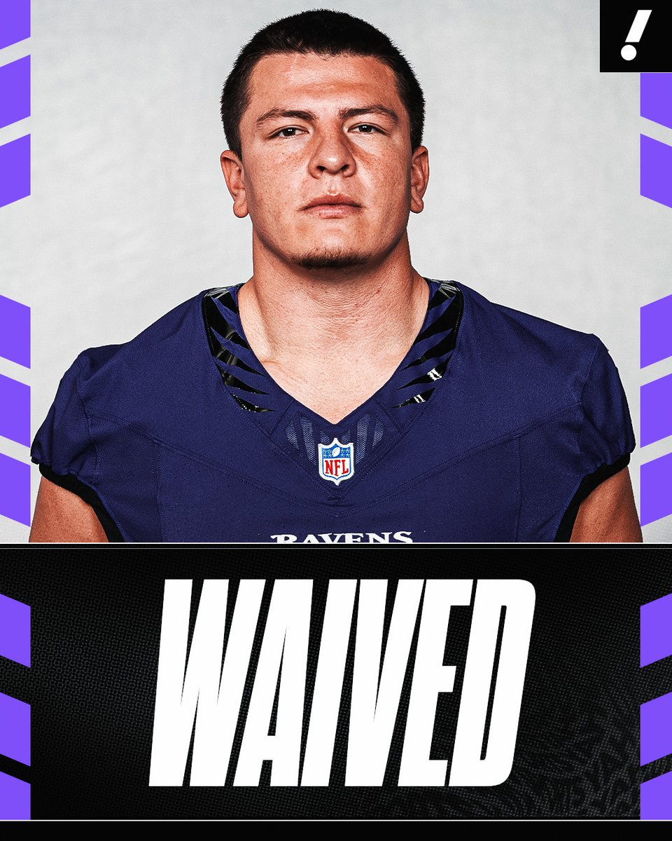 BREAKING: The Ravens are waiving former Vanderbilt QB Diego Pavia prior to training camp, per @RapSheet.

Pavia had signed a three-year, $3.1M undrafted free agent deal with Baltimore. 