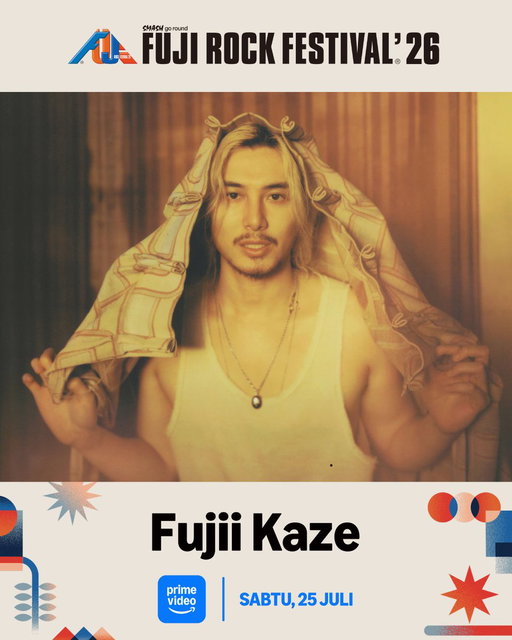 🎊 FUJI ROCK FESTIVAL '26 🎊

Tonton Fujii Kaze, XG, Turnstile, Asian Kung-Fu Generation, Kneecap, Mitski, dan masih banyak lagi, streaming eksklusif mulai dari 24 Juli sampai 26 Juli di Prime Video. Tiga hari acara musik live dari Jepang. Nggak punya tiket? Nggak masalah!

⏰ Fujii Kaze akan tampil hari Sabtu, 25 Juli, pukul 17.00 WIB di channel 1!