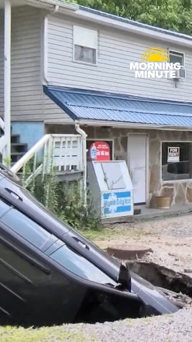 This is your Morning Minute:

🌧️ Heavy rain caused the ground to collapse beneath an SUV in West Virginia after a culvert failed
🏎️ Crews are transforming downtown D.C. for the Freedom 250 Grand Prix
⚡ A semi-truck struck a power line in New Jersey, ripping it from the ground and sending sparks flying