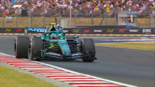 Here's the updated Aston Martin in action 🤩

#F1 #HungarianGP 