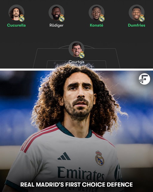 However they chose to line up, Real Madrid have some serious depth in defence! 🤯 