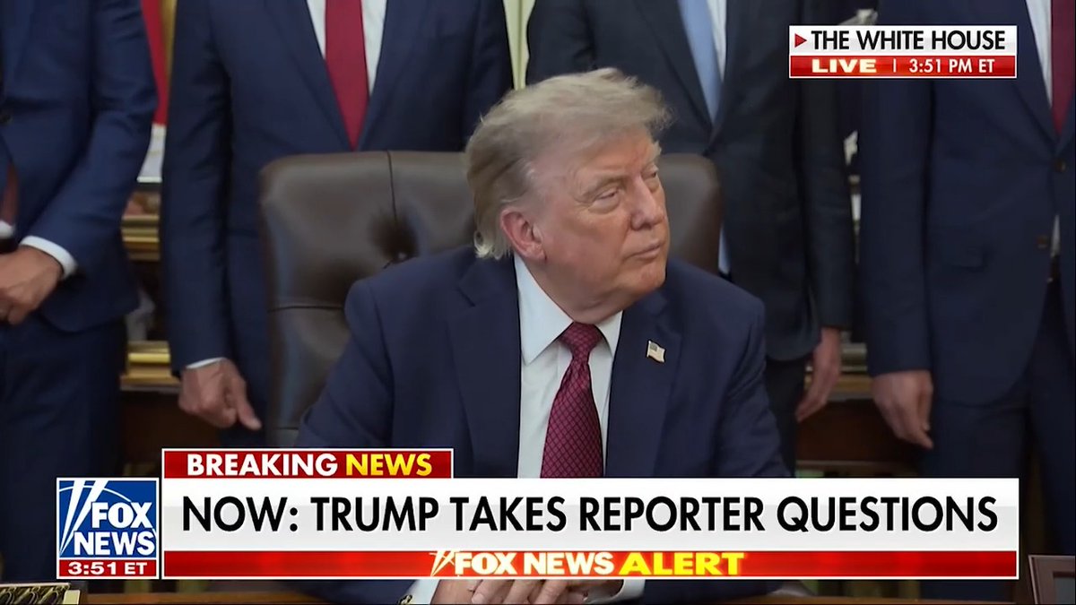 President Trump says LeBron James is "maybe" a racist... 

🎥: Fox News 