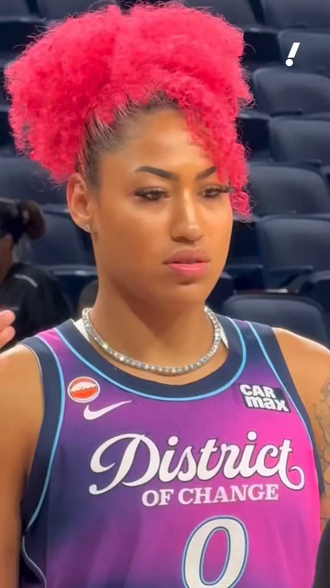 Mystics’ Shakira Austin is rocking some serious ice on the court 🥶 