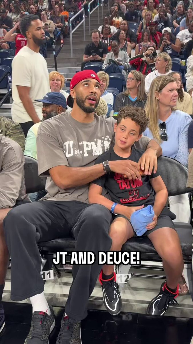 JT and Deuce are in the house 👋

The 2026 @StateFarm WNBA 3-Point Contest is LIVE NOW on ESPN!

