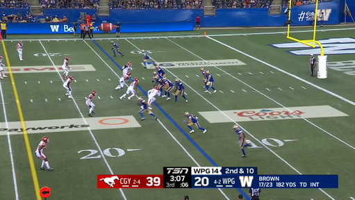 WHAT JUST HAPPENED!? 🤯

The Stampeders and Blue Bombers flip-flop possession in a wild sequence!

🗓️: Stampeders vs. Blue Bombers LIVE NOW!
📺: TSN, RDS and CFL+

#CFLGameDay 
