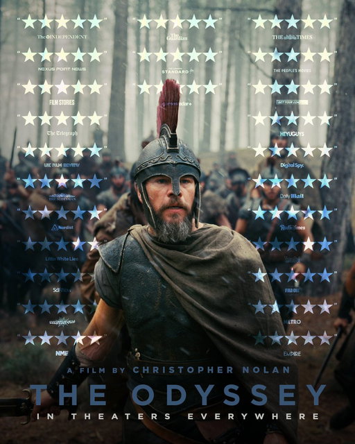 Get tickets now to experience Christopher Nolan's The Odyssey in theaters everywhere. 