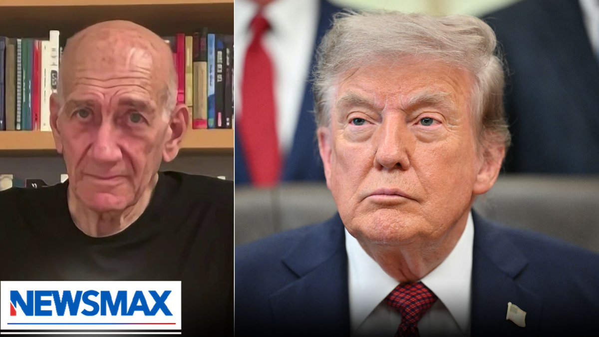 “I don't think that anyone — at least not someone like me sitting here in Israel and watching from a distance — can read precisely, entirely, comprehensively what President Trump wants. I don't know.”

— Former Prime Minister of Israel Ehud Olmert said it is difficult for Iran to predict President Trump’s next move

@RitaCosby