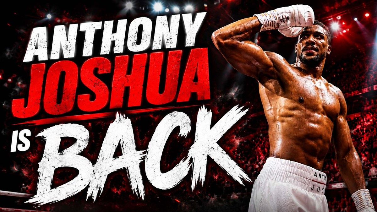 ABSOLUTE MADNESS: Anthony Joshua WINS

Watch now 👉 https://t.co/pEm73LXE4K 📺

#Beyondtheropes 