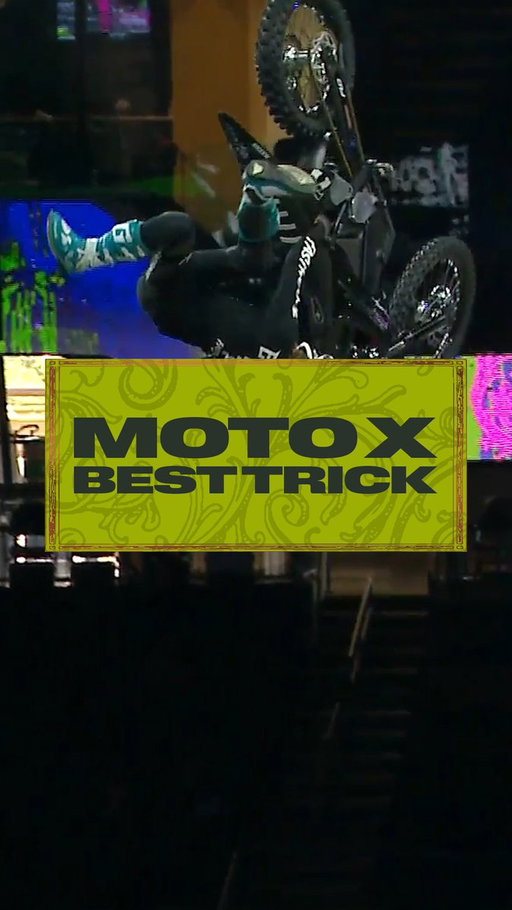 🥉 Patrick Evans gets BRONZE with a frontflip Superman seatgrab Indy in Moto X Best Trick at the @moonpay X Games League Championship in NOLA! 