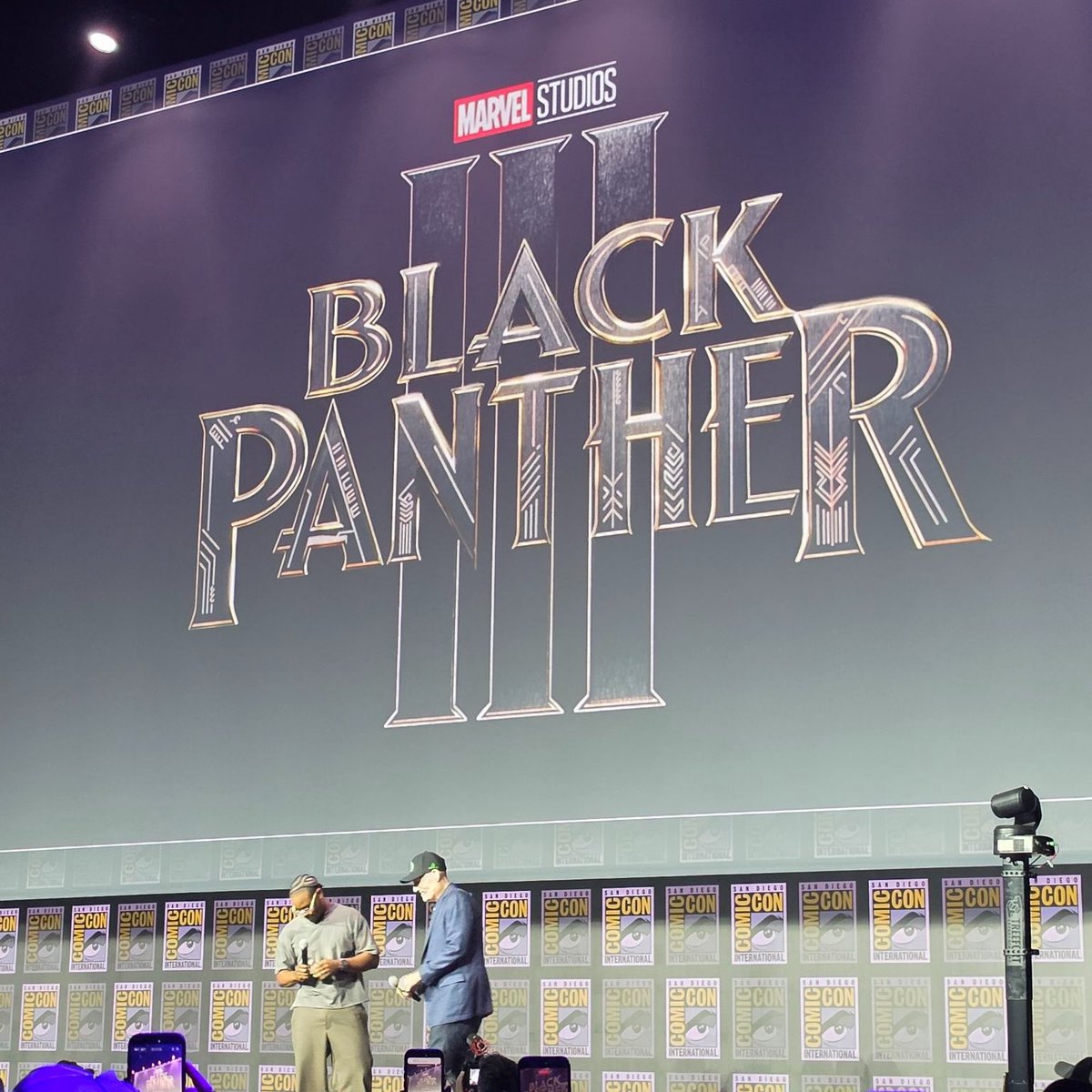 Marvel has officially announced Black Panther 3 at SDCC, with Ryan Coogler returning to direct the next chapter of Wakanda’s story.

[h/t: DiscussingFilm] 